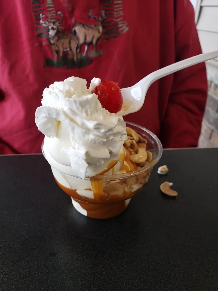Caramel Cashew Sundae