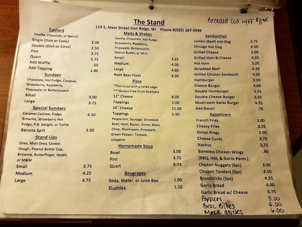 The Stand Menu image 3