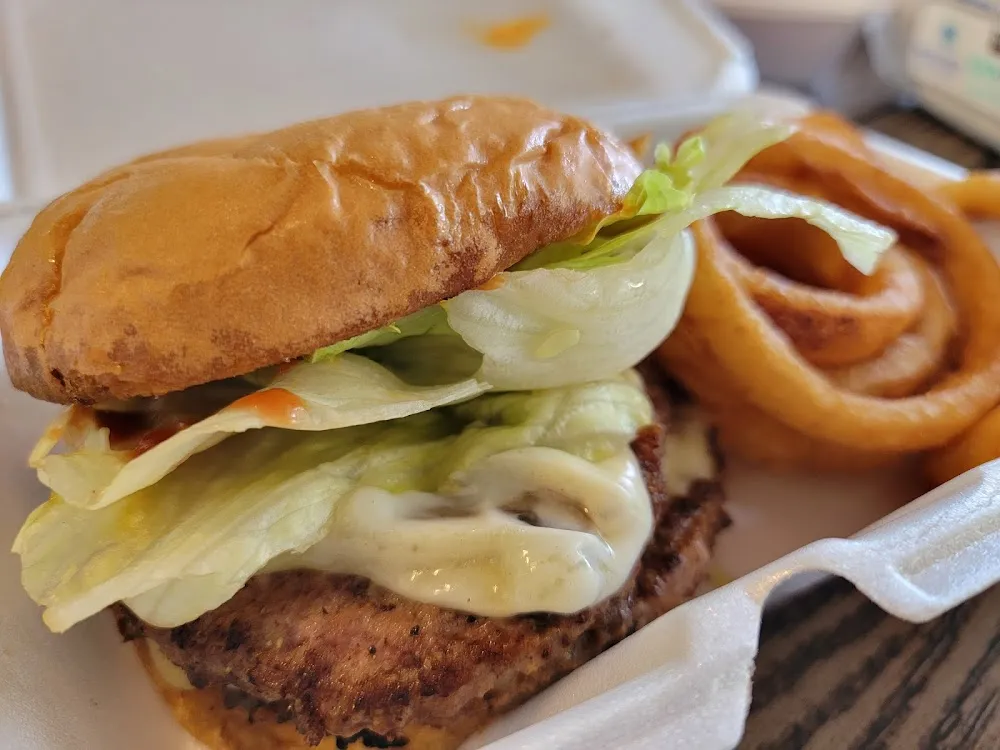 Mushroom Swiss Burger